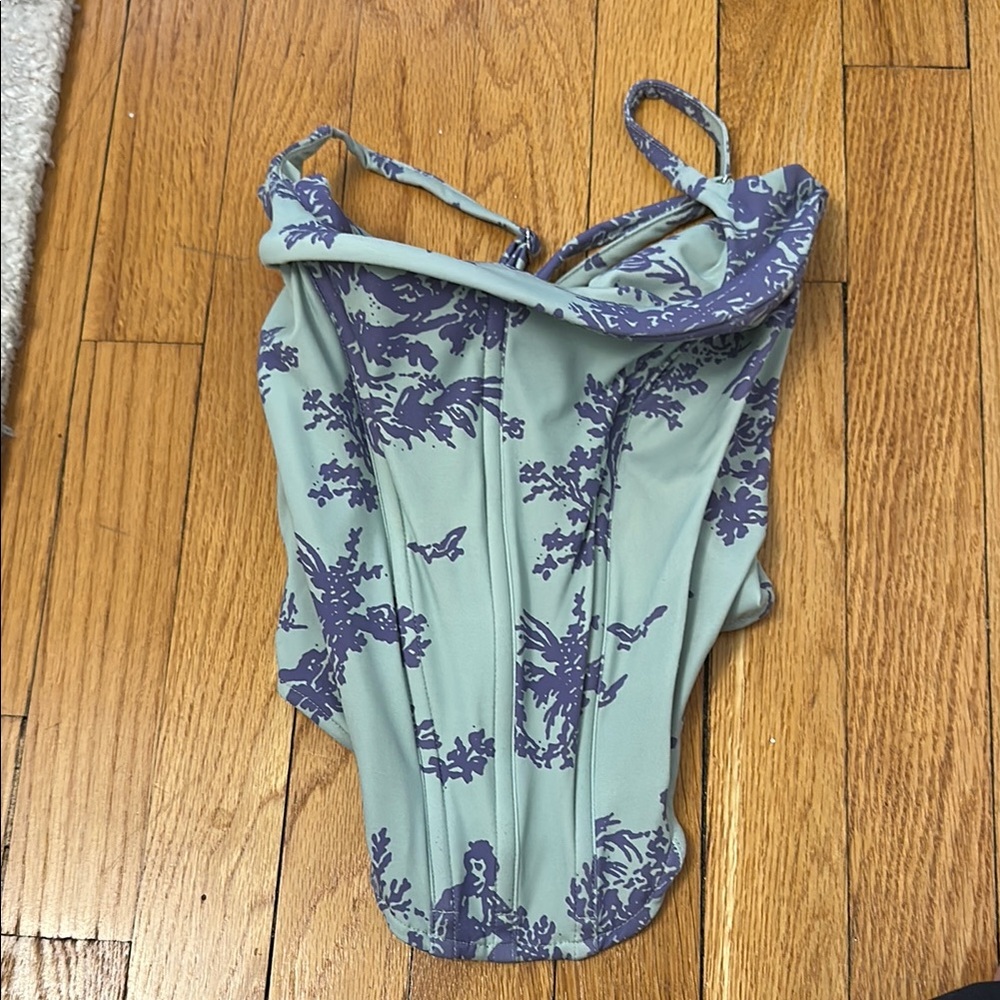 Miaou Mint Toile Corset
